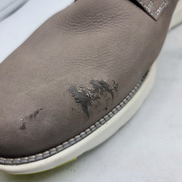 Cole Haan Grand 360 Mens Size 9.5 Original Grey Leather Casual Shoes C33830 - Picture 14 of 14